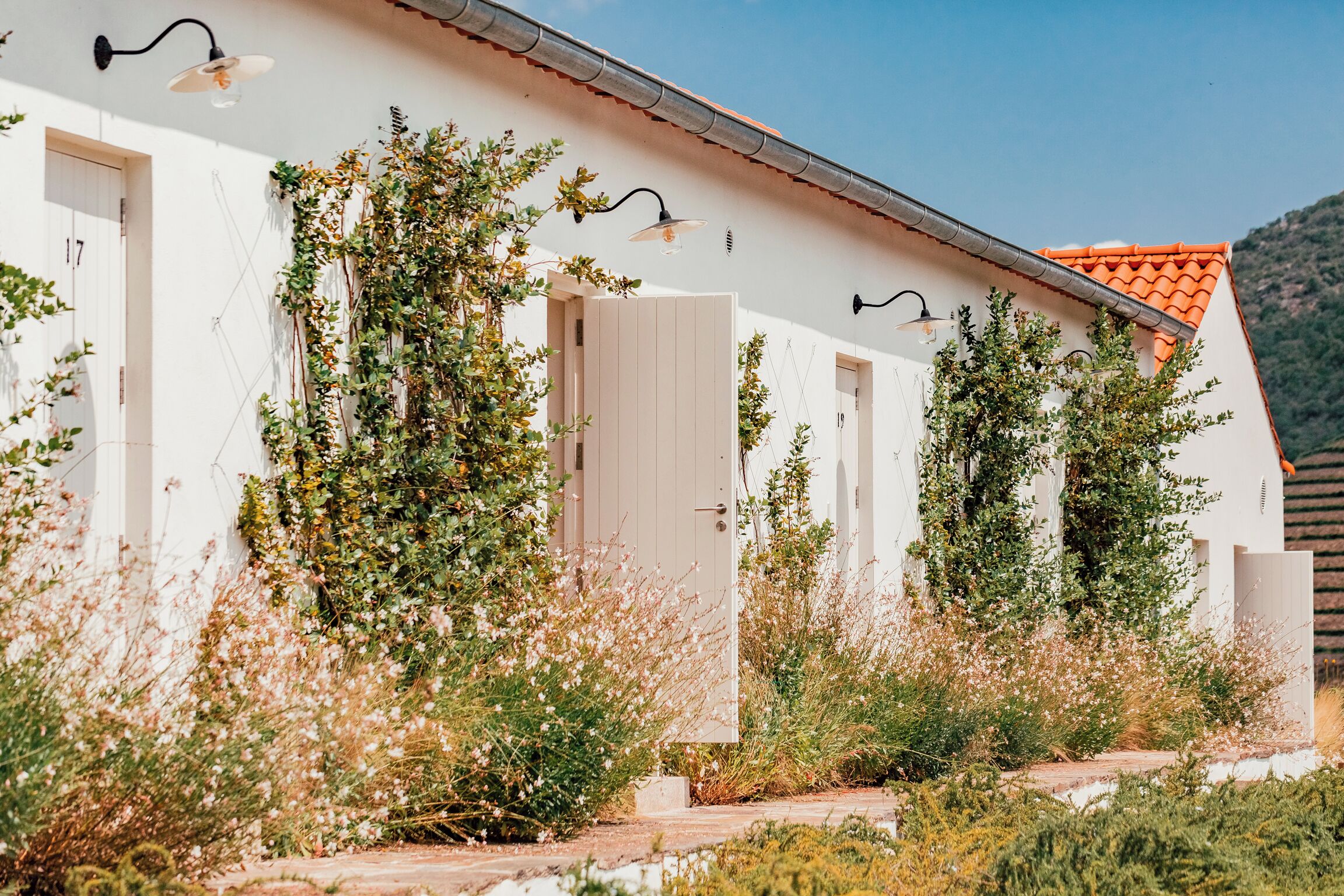 Façade de l’hébergement