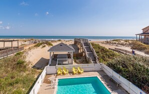 Una piscina climatizada