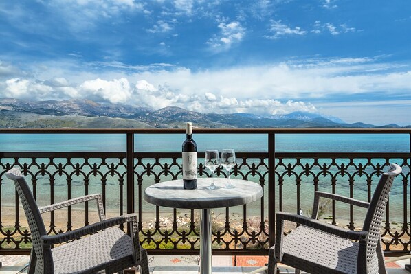 Double Room, Sea View | Terrace/patio - Zoi Studios (Kefalonia)