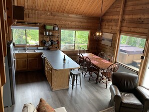 Interior - Summer 2025 book 3 nights and get the 4th free!!  Dogs welcome! (Snowshoe)