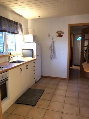 Cottage, 2 Bedrooms | Private kitchen - Eyjasól Cottages (Bláskógabyggd)