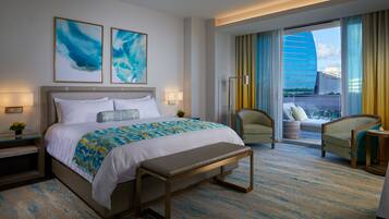 Suite, 1 King-Bett, Nichtraucher, Balkon