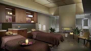 Couples treatment rooms, sauna, steam room, Turkish bath