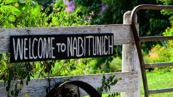 Overnatningsstedets facade