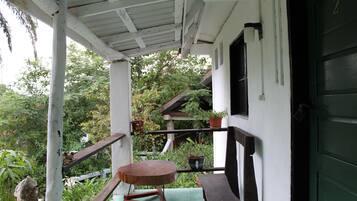 Comfort Cabin, 1 Double Bed | Terrace/patio