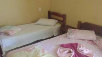 Free WiFi, bed sheets