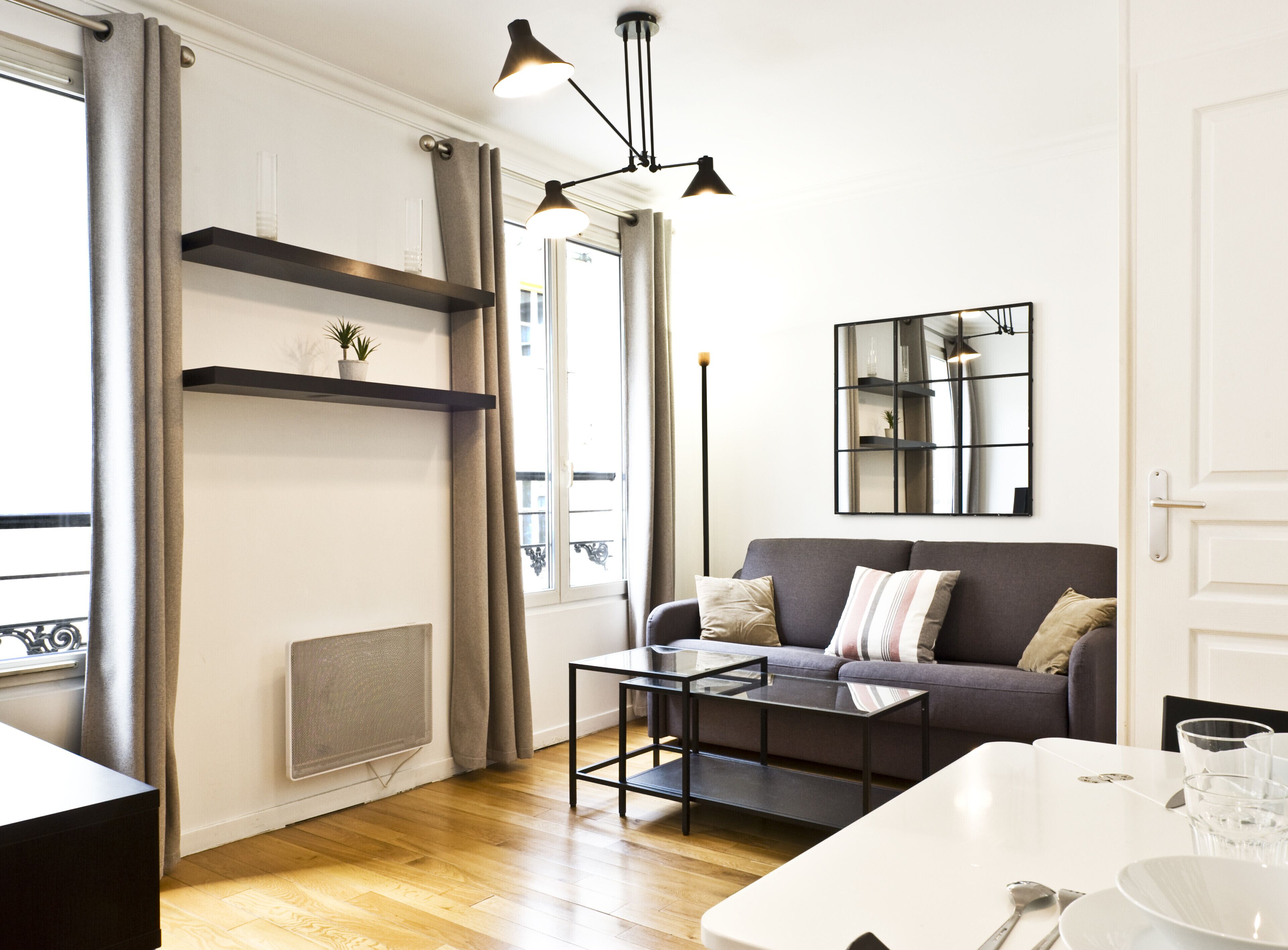 A Functional Apartment in the Batignolles Area