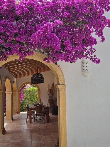 Belle Villa style Hacienda vue mer Benissa Moraira proche plages  WIFI gratuit