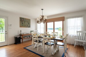 Dining - Private Waterfront Home w/ Pier and 2+ Acres! (Deale)