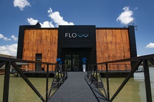 Konaklama yerinin ön cephesi