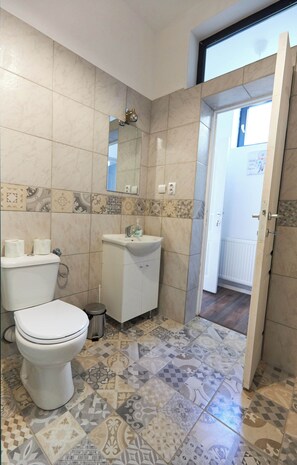 Shower, hair dryer, towels - Superior Apartment (Sector 2)