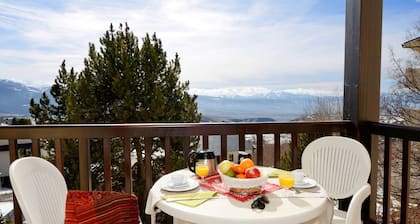 Appartement duplex à 500m du centre, accès piscine