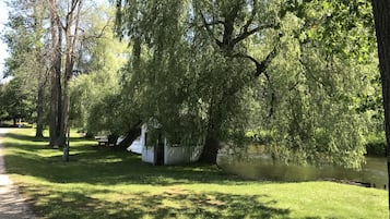 Overnatningsstedets område