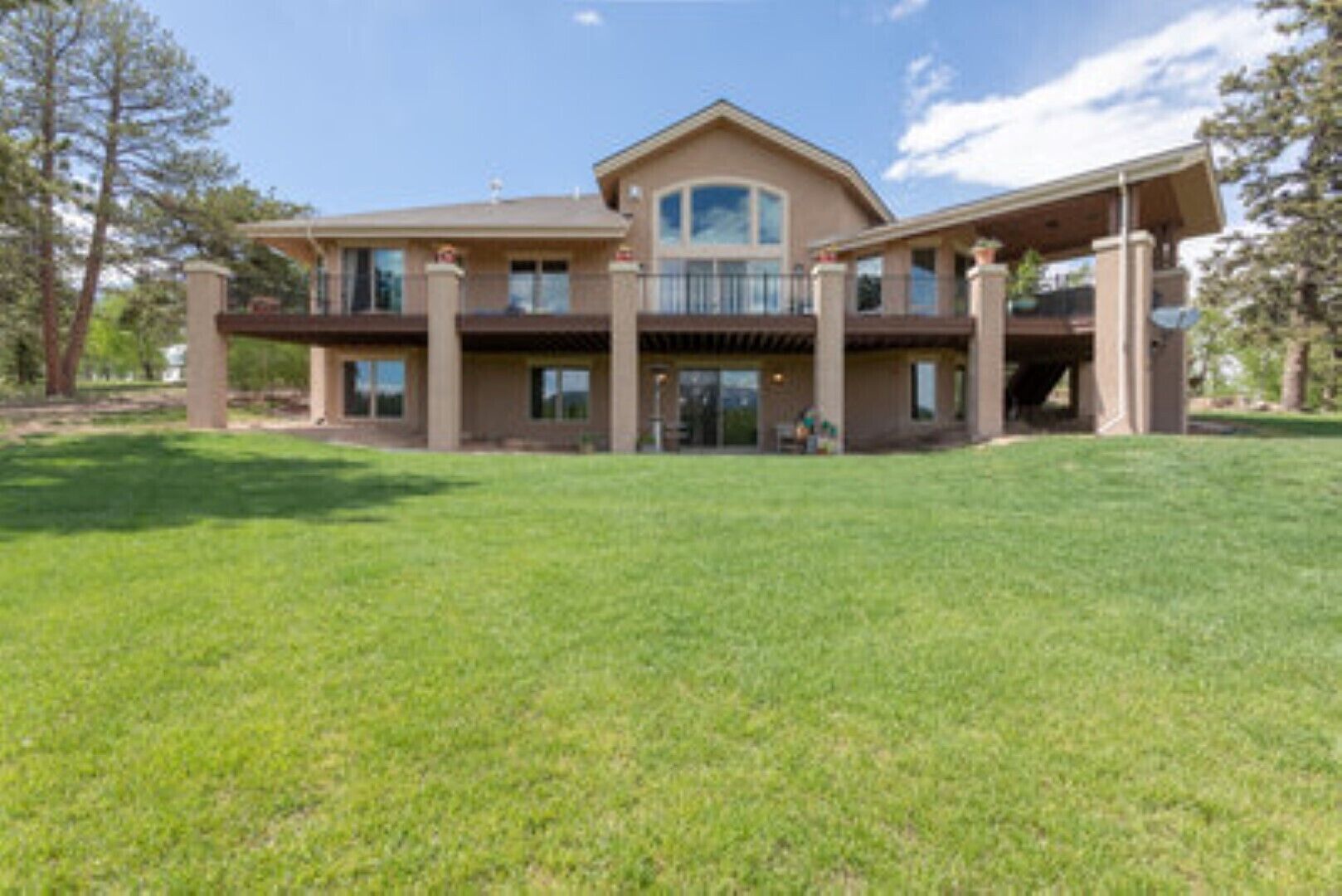 2500 sq ft Lower Garden Level only  of a large custom home on 40 private acres. 