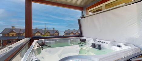 Bain à remous extérieur