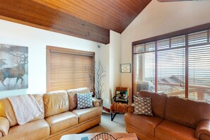 TV, fireplace, DVD player