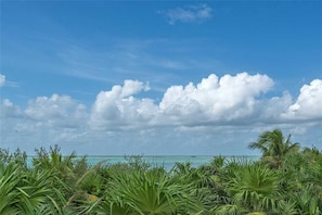 Vista a la playa o al mar