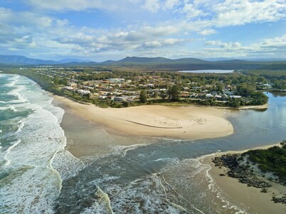 Middle Rock Beach House - absolut hav foran