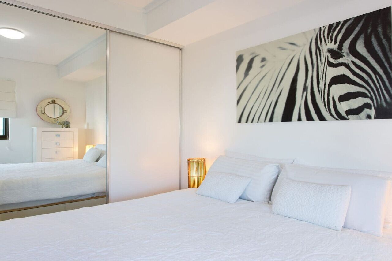 2 soveværelser, skrivebord, strygejern/strygebræt, weekendseng