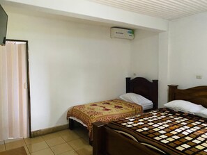 Double Room, Multiple Beds, Pool View