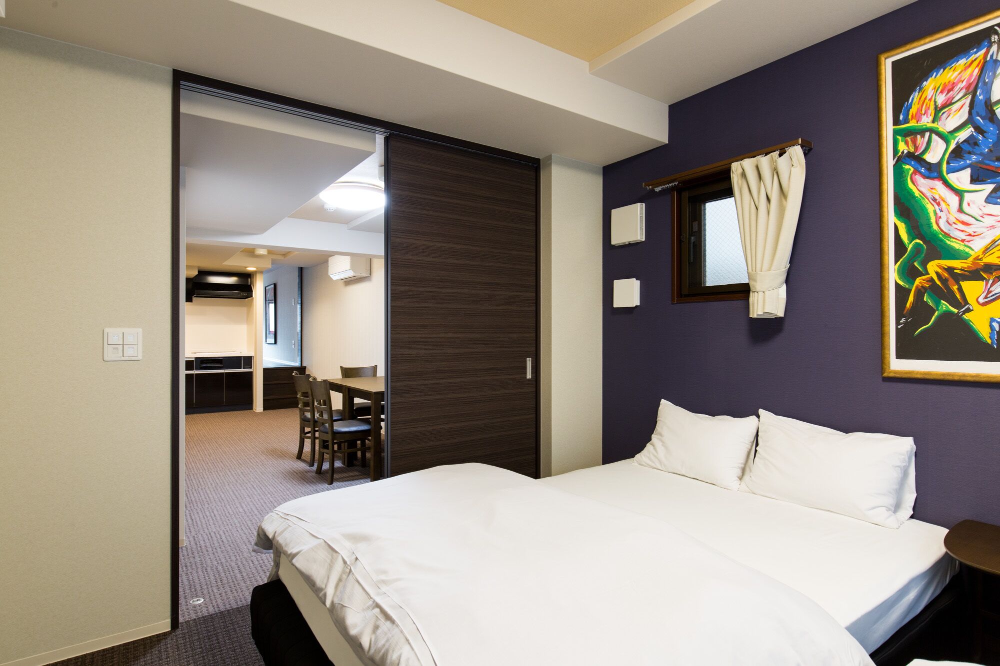 concept room | free wifi, bed sheets, wheelchair access