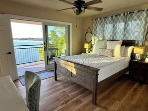 4 bedrooms, desk, iron/ironing board, travel cot