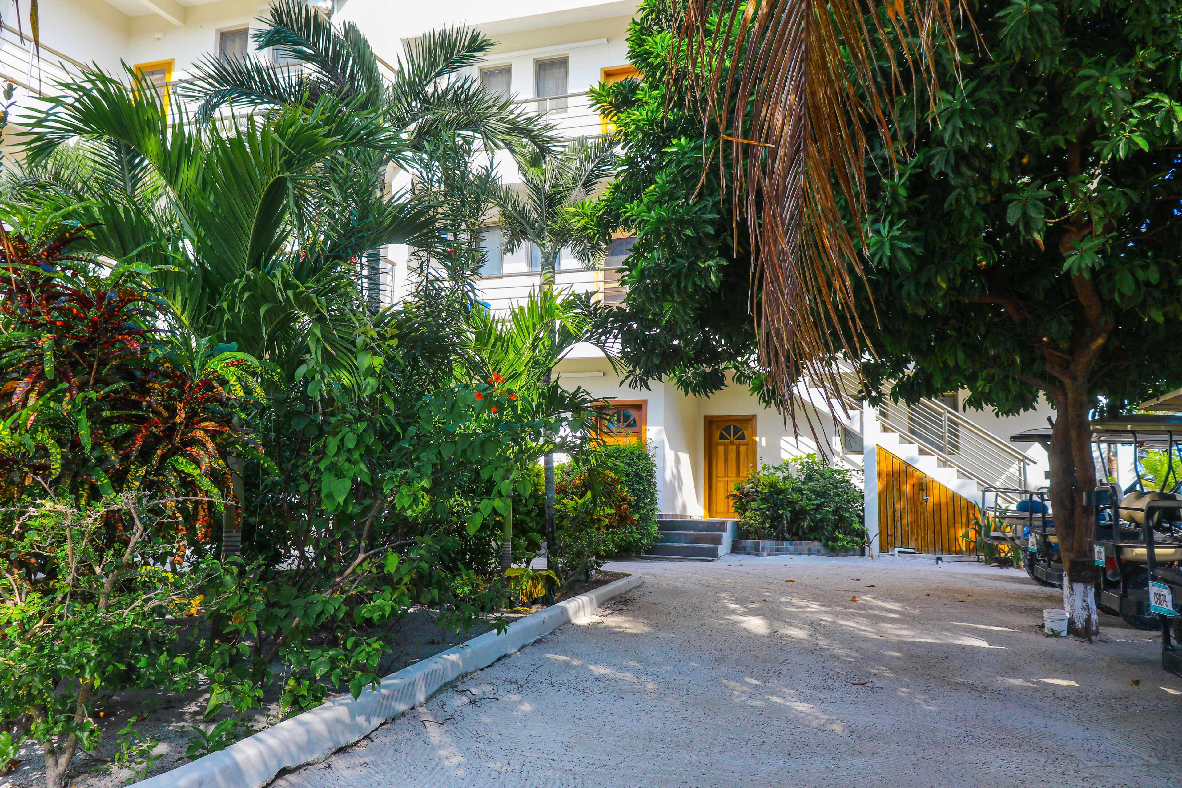 Overnattingsstedets uteområder