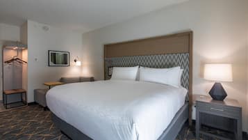 Premium bedding, down duvets, individually furnished, desk