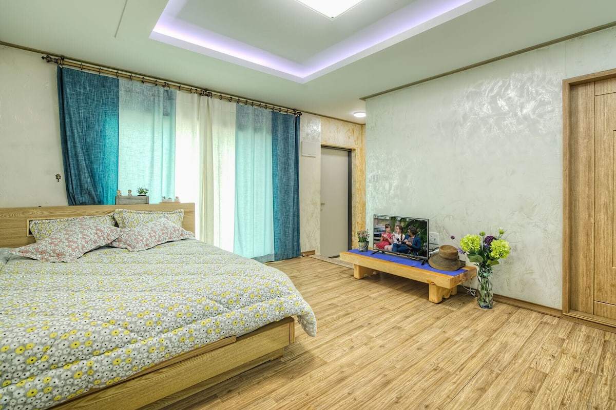 Zimmer (Building A) | 1 Schlafzimmer, kostenloses WLAN