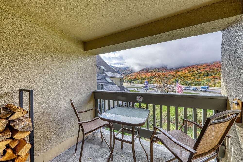 Resort condo with mountain views, full kitchen, and free WiFi