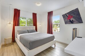 1 Schlafzimmer, Bügeleisen/Bügelbrett, kostenloses WLAN, Bettwäsche