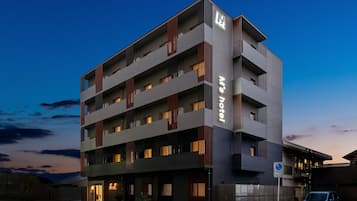 Front of property – evening/night