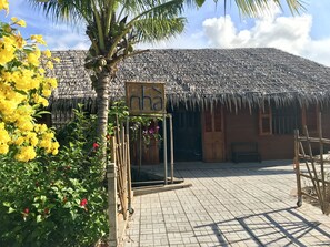 Fachada de la propiedad