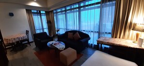 Standard-Apartment | Schreibtisch, Verdunkelungsvorhänge, Bügeleisen/Bügelbrett