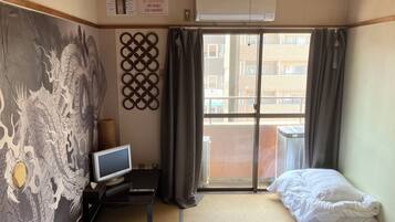 Japanese Style Apartment 501 Aamaterasu | Desk, iron/ironing board, WiFi (free), bed sheets