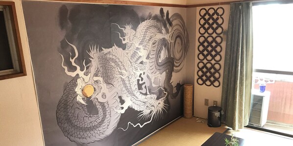 Japanese Style Apartment 501 Aamaterasu | Desk, iron/ironing board, free WiFi, bed sheets - Casa Viento Stay Inn (Hiroshima)