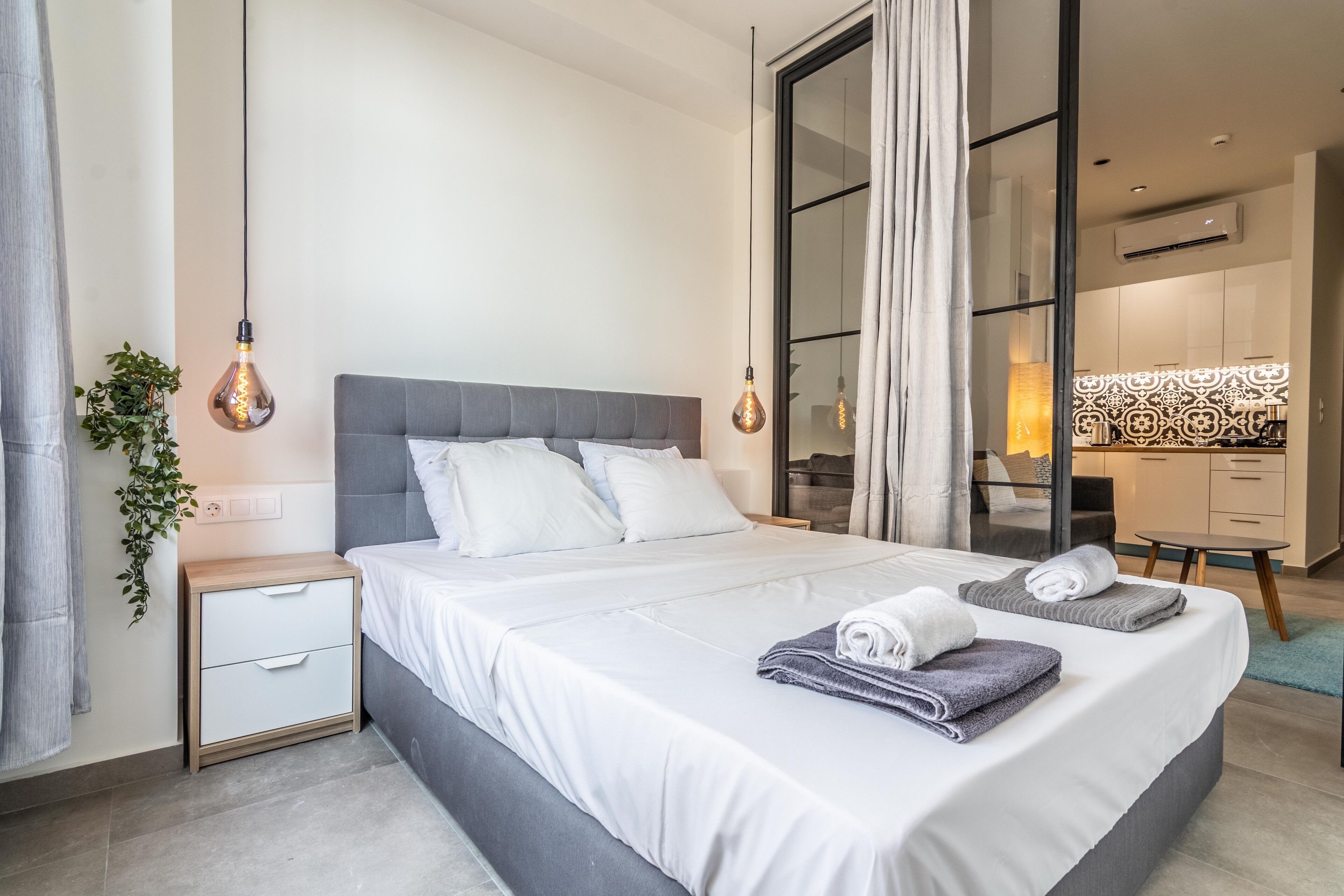 Apartamento, 1 habitación | 1 dormitorio, espacio para trabajar con un portátil, cunas gratuitas