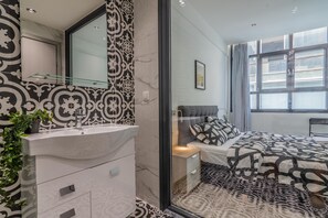 Apartment, 1 Bedroom | Bathroom sink - Plenty Apartments Apollo (Athens)