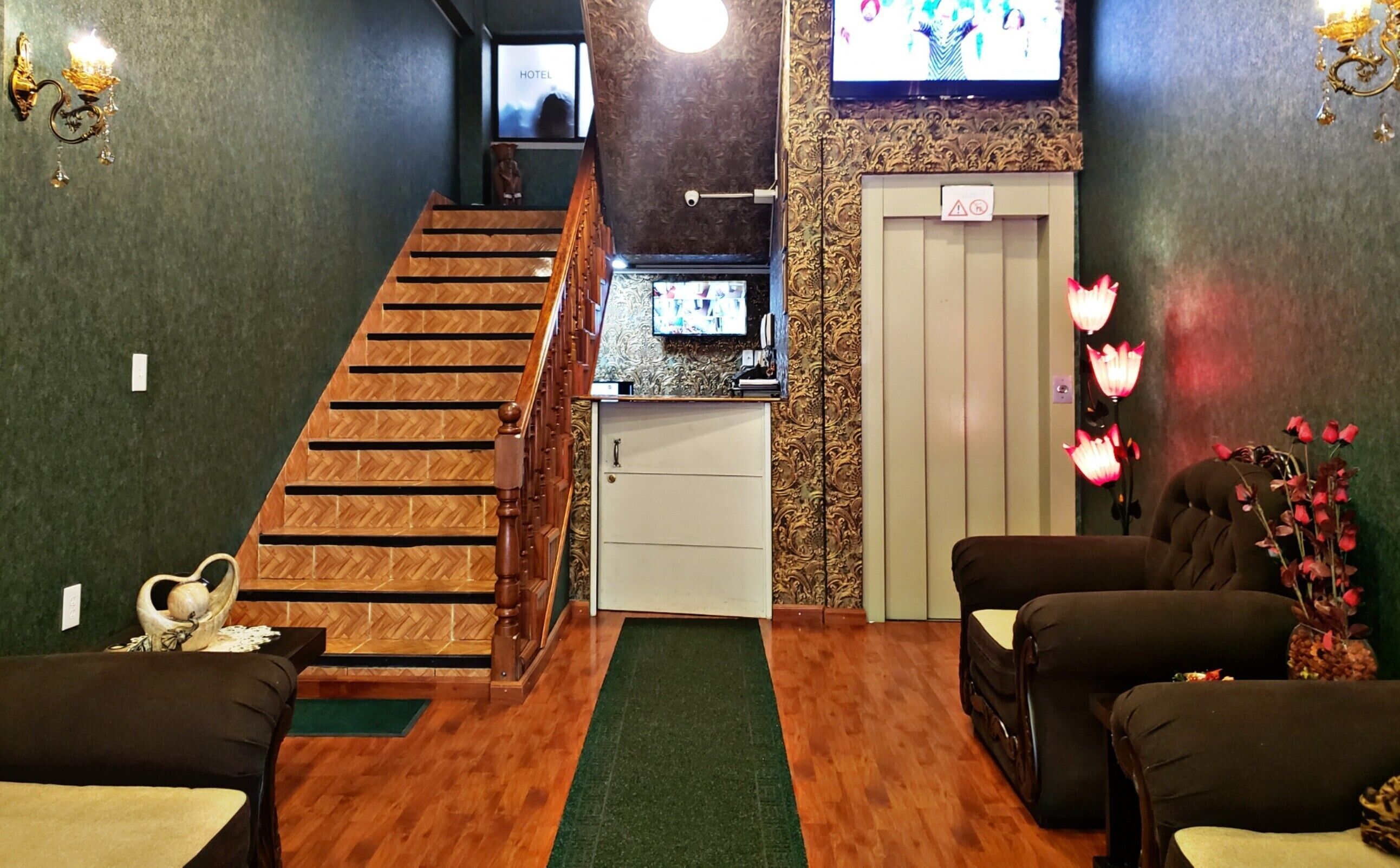 check-in/check-out kiosk