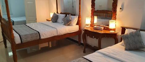 3 habitaciones, tabla de planchar con plancha y wifi gratis