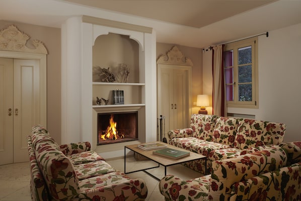 Sala de estar en el lobby