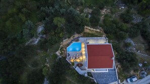 Aerial view - Villa Romance (Makarska)