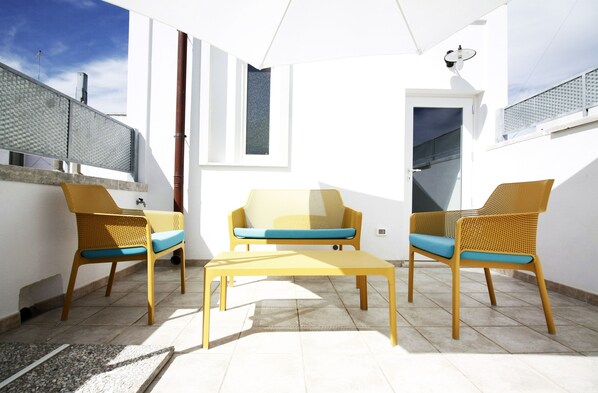 Deluxe Double Room | Terrace/patio