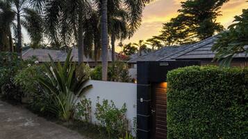 Fachada da propriedade