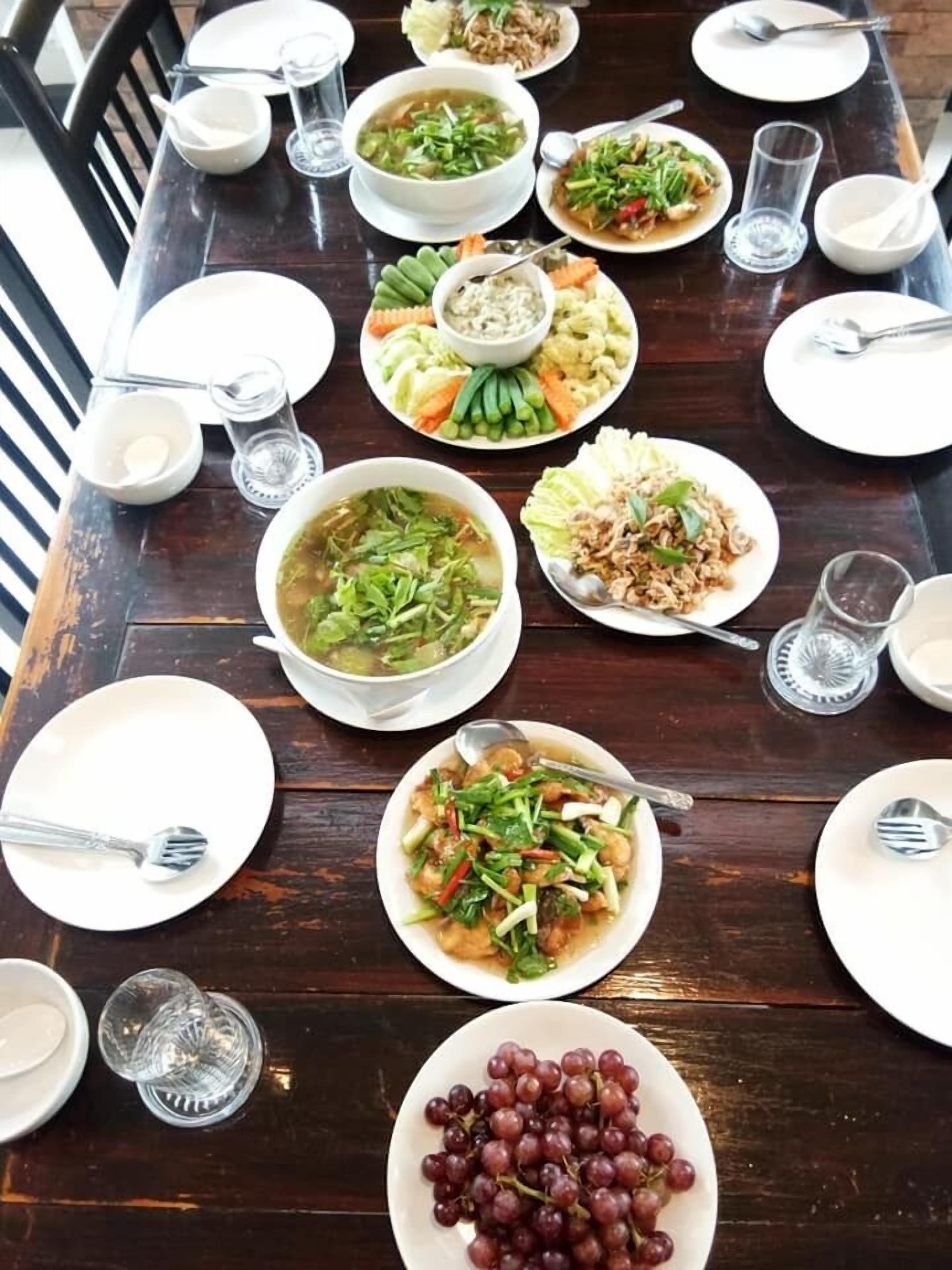 รวมอาหารเช้าแบบบุฟเฟ่ต์ ทุกวัน