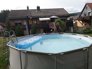Outdoor spa tub - Ferienwohnungen an der Loipe (Braunlage)