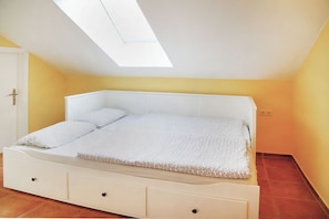 2 quartos, Wi-Fi de cortesia, roupa de cama