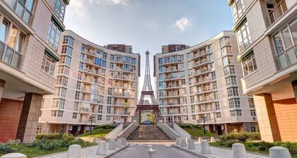 1 makuuhuoneen luksushuoneisto ranskalaiskorttelissa