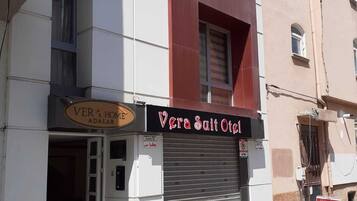 Fassade der Unterkunft