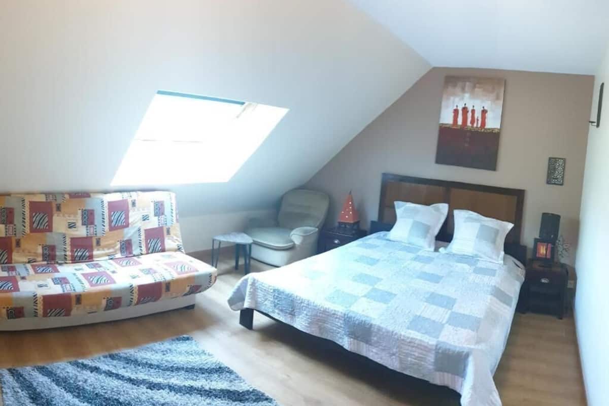 Family Room | 2 bedrooms, individually decorated, individually furnished, desk
